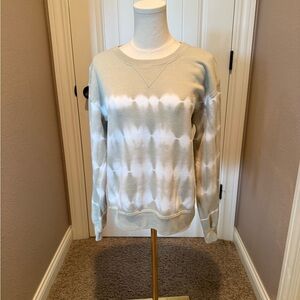 Abercrombie & Fitch Women's Sweater - Light Green and White